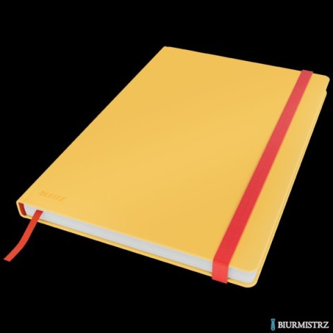 Notatnik Leitz Cosy, B5, kratka, żółty 44820019