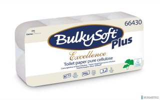 Papier toaletowy (8rolek) biały, celuloza, 3w, 23m, Excellence, 66430 BULKYSOFT