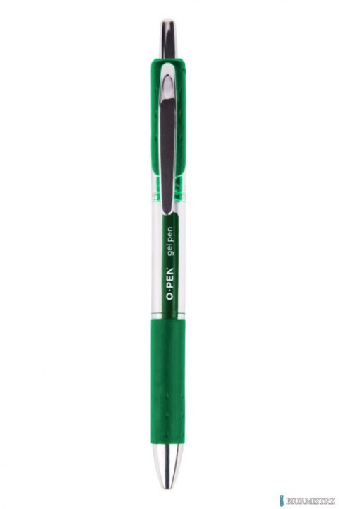 Pióra żelowe G289 zielone 0.5 automatyczne AMA1289823 OPEN długopis żelowy (X)