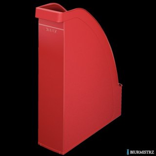 Pojemnik na czasopisma LEITZ PLUS czerwony 70mm 24760025
