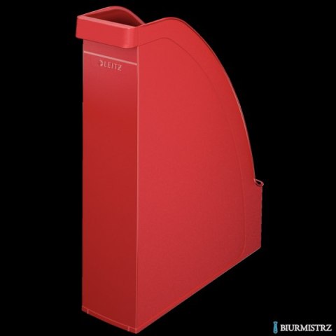 Pojemnik na czasopisma LEITZ PLUS czerwony 70mm 24760025