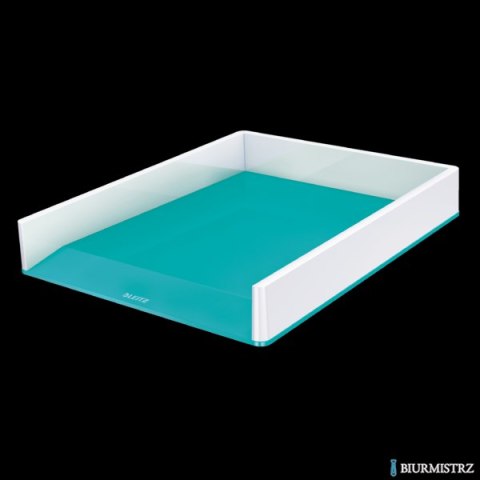 Półka na dokumenty Leitz WOW dwukolorowa, turkusowa 53611051