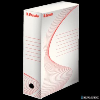 Pudło archiwizacyjne boxy 100 mm, poj. 1000 kartek, biały Esselte, 128102/128201