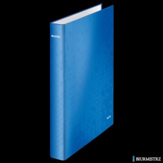 Segregator ringowy LEITZ A4 2DR/25mm niebieski WOW 42410036