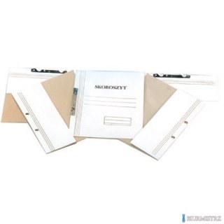 Skoroszyt OCZKO biały 1/2 (50 szt.) 250g KIEL-TECH 1-00742