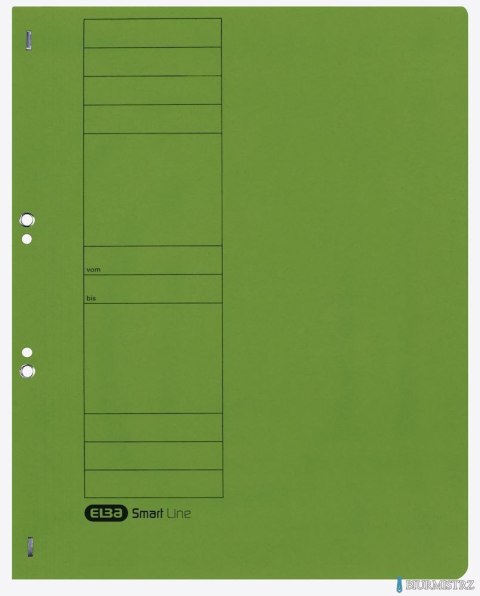 Skoroszyt kartonowy ELBA A4, oczkowy, zielony, 100551872
