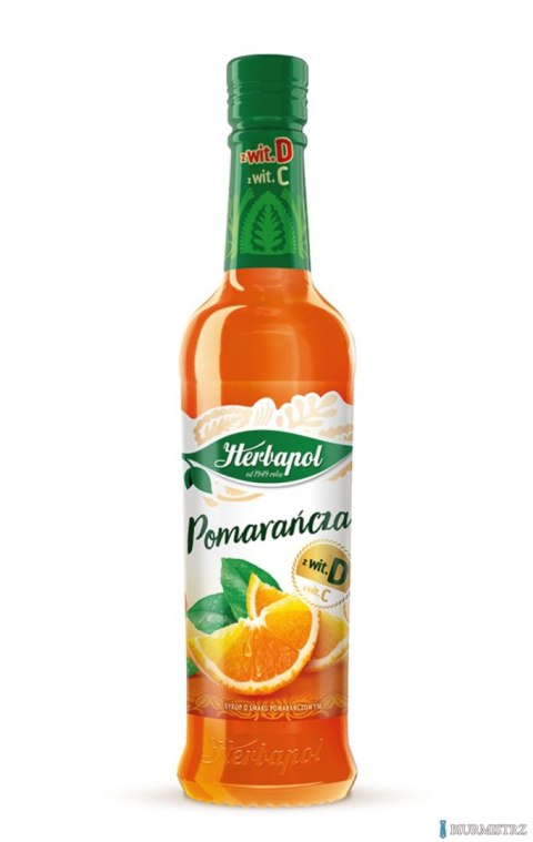 Syrop HERBAPOL Pomarańcza 420ml