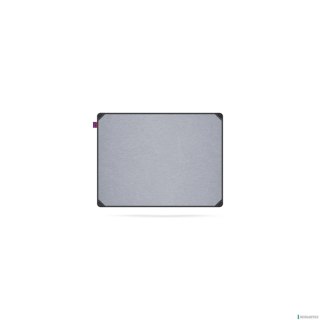 Tablica filcowa MEMOBE IDEA, Powierzchnia popielata, rama aluminiowa EDGE, 60X45 CM MITF060045.81.60.51