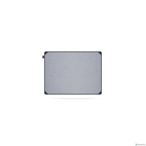 Tablica filcowa MEMOBE IDEA, Powierzchnia popielata, rama aluminiowa EDGE, 60X45 CM MITF060045.81.60.51