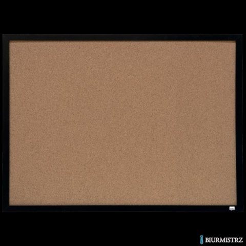 Tablica korkowa Nobo z czarną ramą, 585x430mm 1903776