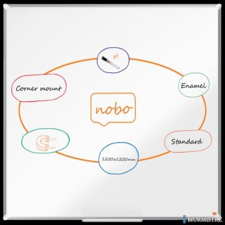 Tablica stalowa Nobo Premium Plus 1200x1200mm 1915157