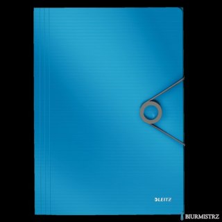 Teczka z gumką PP LEITZ SOLID A4 jasnoniebieska 45631030