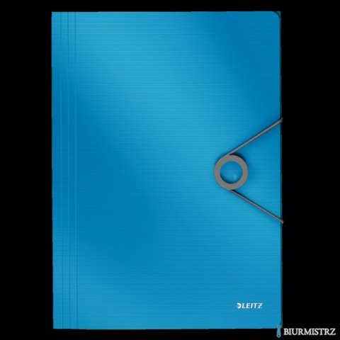 Teczka z gumką PP LEITZ SOLID A4 jasnoniebieska 45631030