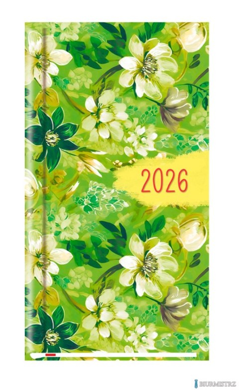 Terminarz Kieszonkowy 90x165mm 2026 Michalczyk i Prokop T-231F-06 kalendarz 1 tydzień na 2 stronach