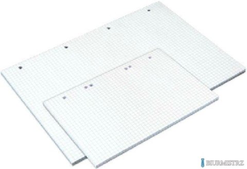 Wkład szkolny do segr.A5 biały kratka 50k. UNIPAP