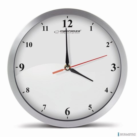 Zegar ścienny DETROIT biały EHC009W ESPERANZA
