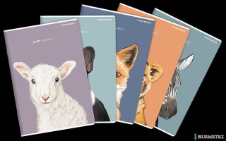 Zeszyt TOP ANIMAL A5 60K 70G linia 400169465 Top 2000