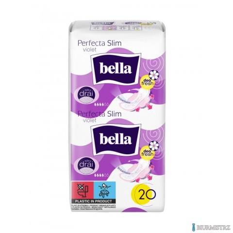 BELLA PERFECTA ULTRA VIOLET Podpaski ze skrzydełkami - 20 szt. 05451