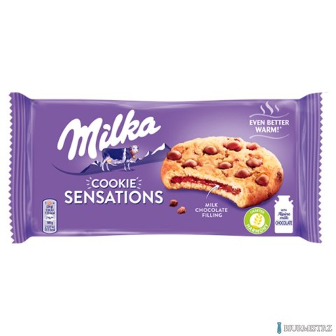 Ciastka MILKA SENSATION CHOCO INSIDE 156g (jasne)