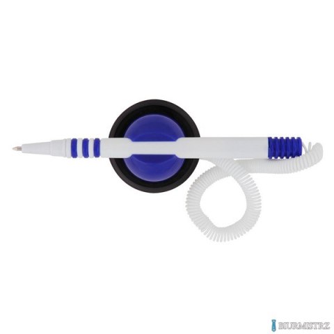 Długopis na sprężynce w kulce samoprzylepna podkł. leżący, etui MD102-03 MEMOBE