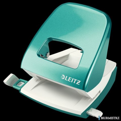 Dziurkacz 5008 LEITZ turkusowy 30 kartek duży metalowy 50081051