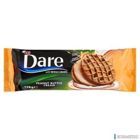 ETI Dare Ciastka pełnoziarniste przekładane kremem z orzeszków ziemnych
