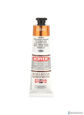 Farba acrylowa 162706 BRONZE 840 40 ml. KOH I NOOR