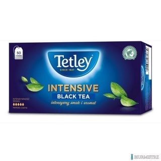 Herbata TETLEY INTENSIVE czarna 50 saszetek z zawieszką
