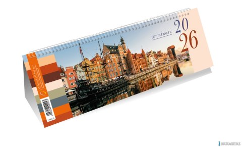 Kalendarz ze spiralką A4 - poziomy 2026 Michalczyk i Prokop T-100-2-13