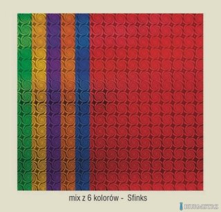 Karton A2 250gr.holographic-sfinks mix (24) CORMORAN *7848 (X)