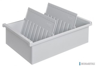 Kartoteka otwarta PS A5 HAN szara HN955011-13