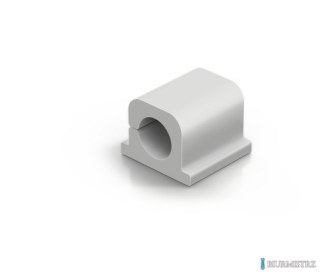 Klips samoprzylepny na 1 kabel(6)szary 504210 CAVOLINE CLIP PRO DURABLE