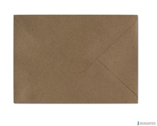 Koperta 160x160mm KRAFT ciemny beż K 120g (10) 280322 GALERIA PAPIERU SALE