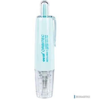 Korektor OVAL w taśmie 5 mm x 6 m QSR-506/1R niebieski 160-2401