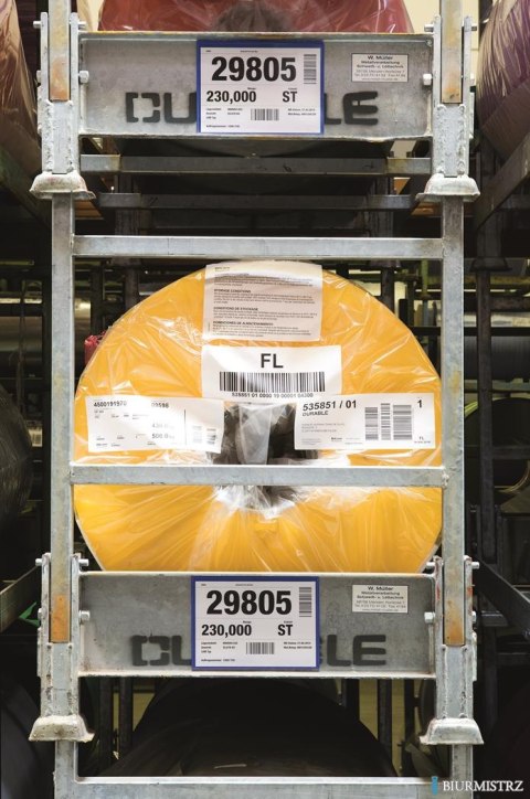 Magnetyczna kieszeń magazynowa pozioma A5 granatowa 174307 (50) DURABLE