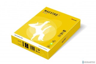 Papier xero MAESTRO COLOR A4 80g IG50 żółć siarkowa/musztardowy
