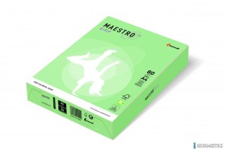 Papier xero MAESTRO COLOR A4 80g MG28 seledyn, średni zielony
