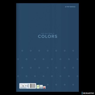 Papier kancelaryjny TOPCOLORS A3 100K 70G kratka niebieski 400169246 Top 2000