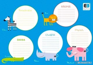 Plan lekcji A4 B&B KIDS 9372 INTERDRUK