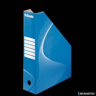 Pojemnik kartonowy na czasopisma 80mm niebieski ESSELTE 10025