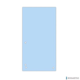 Przekładki 235*105 8620100-10 niebieskie karton, 1/3 A4, DONAU