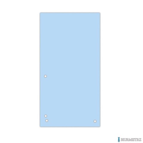 Przekładki 235*105 8620100-10 niebieskie karton, 1/3 A4, DONAU