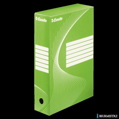 Pudełka archiwizacyjne ESSELTE BOXY 80mm zielone 128414