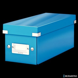 Pudło LEITZ C&S na CD WOW niebieskie 60410036