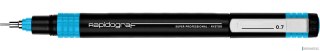 Rapitograf, Pisak Kreślarski Super Professional grubość 0.70mm (niebieski) RYSTOR