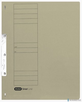 Skoroszyt kartonowy ELBA A4, hakowy, szary, 100551887 (X)