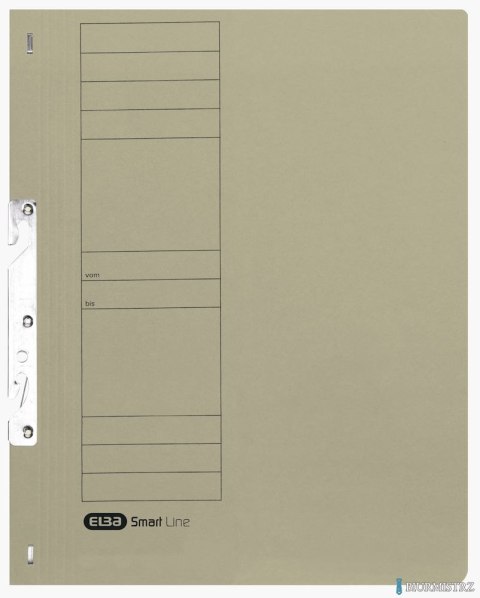 Skoroszyt kartonowy ELBA A4, hakowy, szary, 100551887 (X)