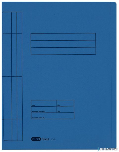 Skoroszyt kartonowy ELBA A4, niebieski, 100090773
