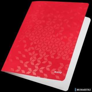 Skoroszyt kartonowy WOW Leitz, czerwony 30010026