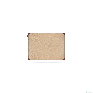 Tablica korkowa MemoBe idea EDGE ALL BLACK, rama aluminiowa czarna, 60x45 cm MITC060045.00.61.51